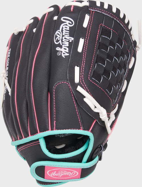 Vist Large View of Product Image Which is New Rawlings Sure Catch Fastpitch 12-inch Youth Softball Glove RHT