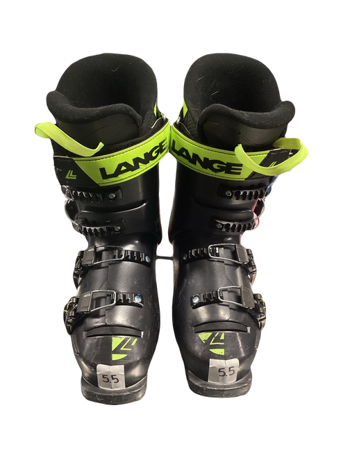 Vist Large View of Product Image Which is Used Lange ERGO PROFILE Womens DH Ski Boot Black 235 MP - J05.5 - W06.5