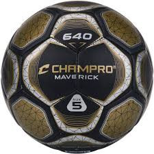 Vist Large View of Product Image Which is New MAV SOCCER BALL 4 BLK/GLD