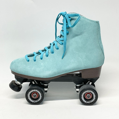 Vist Large View of Product Image Which is Used SURE GRIP BOARDWALK Senior Roller Quad Skates Sky Blue Senior 9