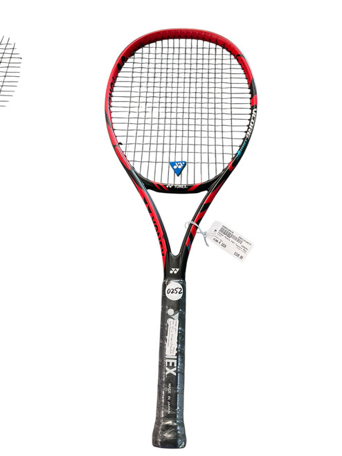 Vist Large View of Product Image Which is Used Yonex VCORE Adult Tennis Racquet Red 4 1/8"