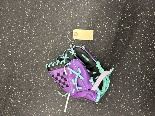 Vist Large View of Product Image Which is Used DICKS SPORTING GOODS BB/SB Glove RH Throw Purple 9"