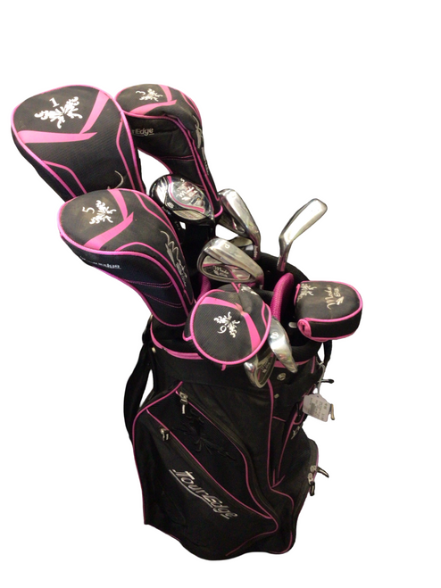 Vist Large View of Product Image Which is Used Tour Edge MODA SILK Womens Complete Set RH 12 Piece