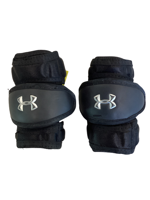 Vist Large View of Product Image Which is Used Under Armour Lacrosse Arm Pads/Guards Black MD