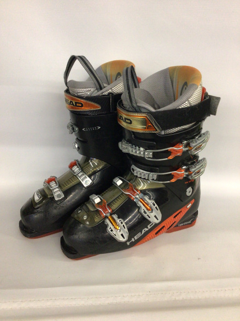 Vist Large View of Product Image Which is Used Head EDGE 10 Mens DH Ski Boot Black 295 MP - M11.5