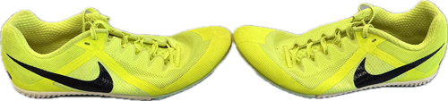 Vist Large View of Product Image Which is Used Nike Track & Field Cleats Adult Yellow Senior 9