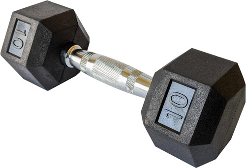 Vist Large View of Product Image Which is New YORK HEX 10LB DUMBBELL