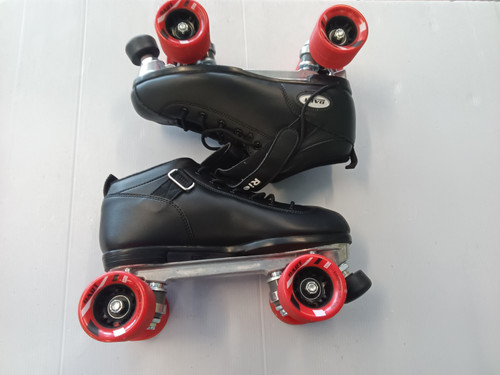 Vist Large View of Product Image Which is Used DART RIEDELL Senior Roller Quad Skates Black Senior 10