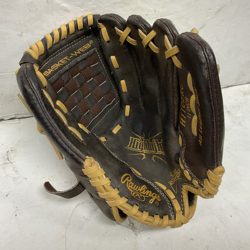 Vist Large View of Product Image Which is Used Rawlings Highlight Series H110BRC Baseball Glove RH Throw Brown 11"