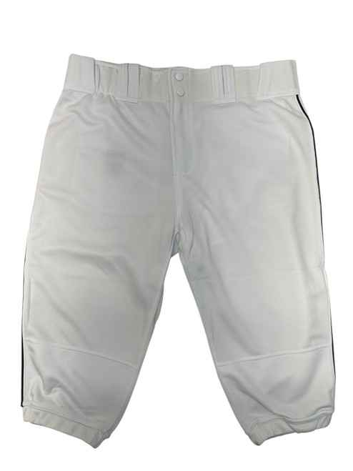 Vist Large View of Product Image Which is New Marucci EXCEL PIPE KNICKER PANT BB/SB Pant Mens White And Navy Blue LG