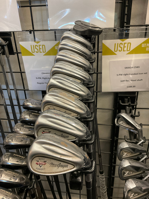 Vist Large View of Product Image Which is Used MacGregor V-FOIL Mens Package Set RH Black 12 Piece