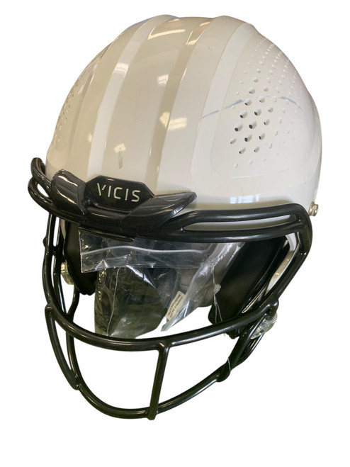 Vist Large View of Product Image Which is Used VICIS FB Helmet White S/M