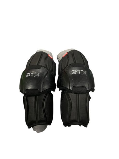 Vist Large View of Product Image Which is Used STX SURGEON 700 Lacrosse Arm Pads/Guards Black MD