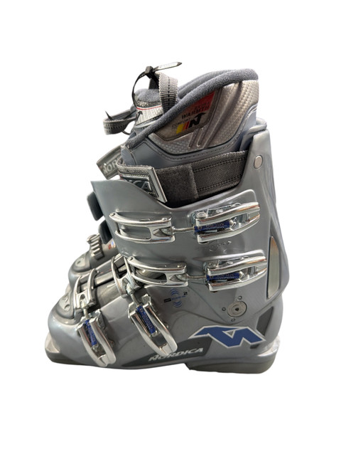 Vist Large View of Product Image Which is Used Nordica MACRO Womens DH Ski Boot Grey 240 MP - J06 - W07