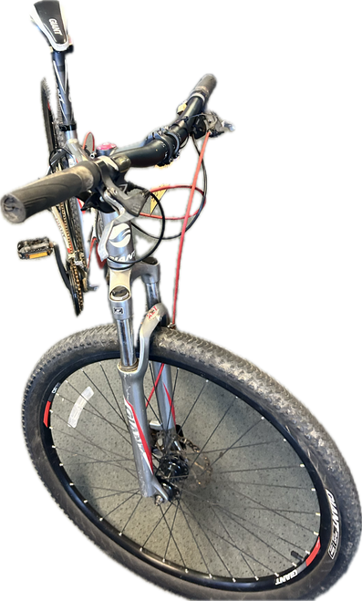 Vist Large View of Product Image Which is Used Giant REVEL 1 29ER Mountain Bike Mens Grey 48-52cm - 19-20" - LG Frame