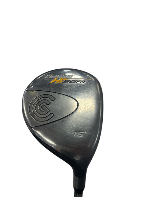 Vist Large View of Product Image Which is Used Cleveland HIBORE Mens Fairway Wood RH 3 Wood
