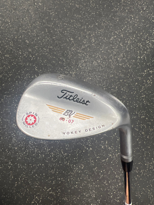 Vist Large View of Product Image Which is Used Titleist VOKEY Golf Wedge Mens RH 60 Degree