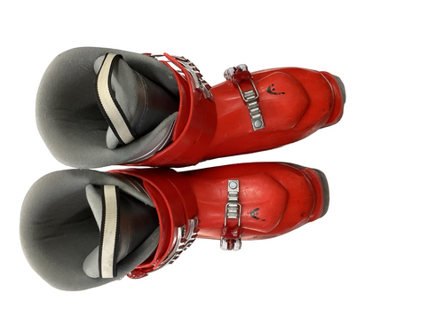 Vist Large View of Product Image Which is Used Head EDGE J Boys DH Ski Boot Red 235 MP - J05.5 - W06.5