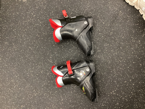 Vist Large View of Product Image Which is Used Nordica SUPER 0.1 Boys DH Ski Boot Black 205 MP - J01