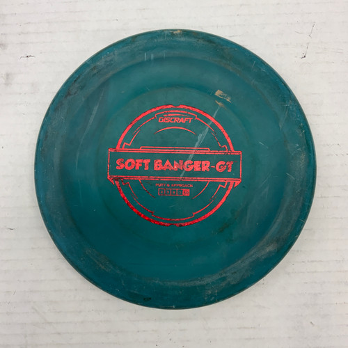 Vist Large View of Product Image Which is Used Discraft SOFT BANGER-GT Disc Golf Putter Green 164g