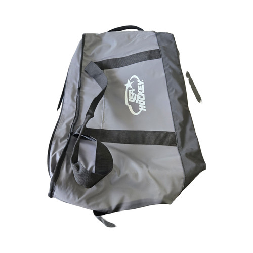 Vist Large View of Product Image Which is Used USA Hockey Sr Hockey Carry Grey