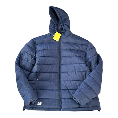 Vist Large View of Product Image Which is Used New Balance Outerwear Heavy Jacket M Navy Blue XL