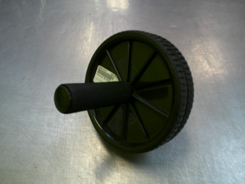 Vist Large View of Product Image Which is Used Exercise Ab Wheel Black