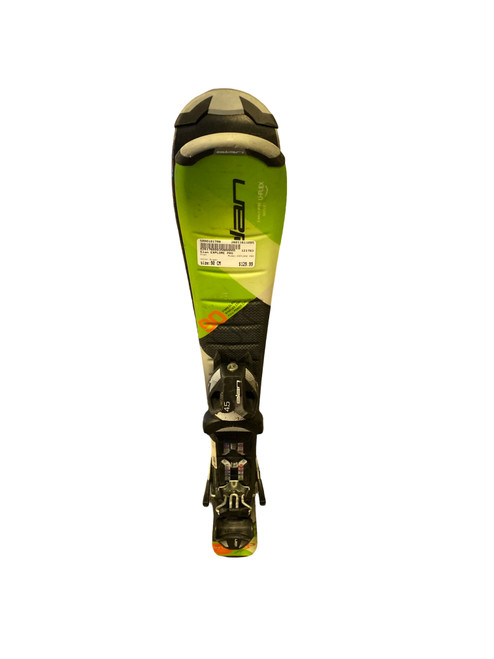 Vist Large View of Product Image Which is Used Elan EXPLORE PRO Boys DH Ski/Binding Green 90 cm