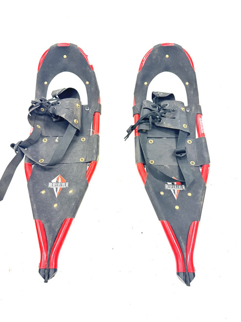 Vist Large View of Product Image Which is Used Red Feather Snowshoes Mens Red 26"
