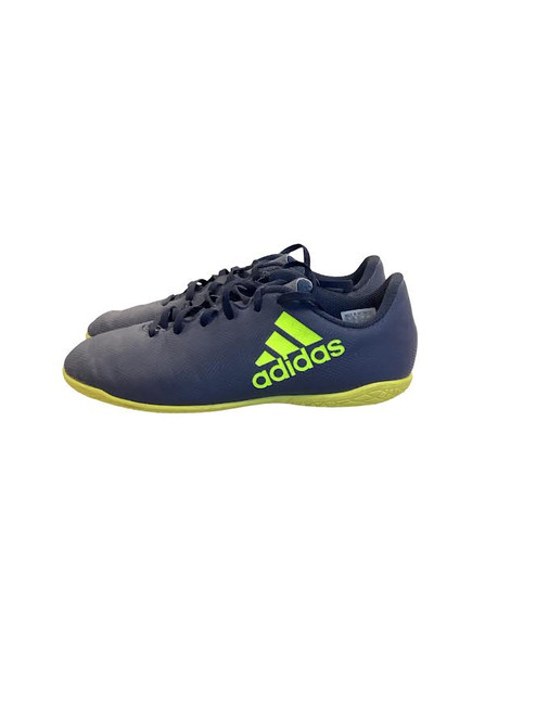 Vist Large View of Product Image Which is Used Adidas Soccer Indoor Shoes Black Junior 04.5