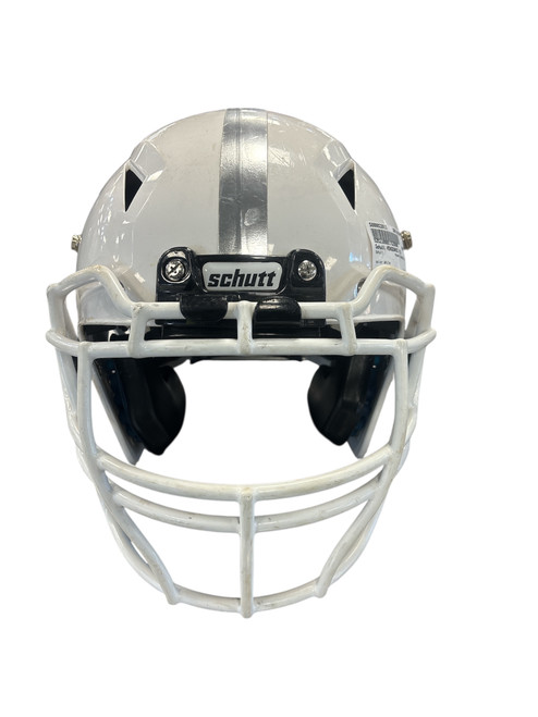 Vist Large View of Product Image Which is Used Schutt VENGANCE A11 FB Helmet White LG