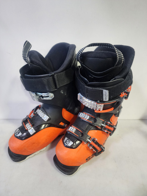 Vist Large View of Product Image Which is Used Salomon QST ACCESS 70T Mens DH Ski Boot Orange 225 MP - J04.5 - W5.5