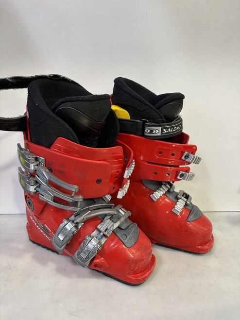 Vist Large View of Product Image Which is Used Salomon PERFORMA Mens DH Ski Boot Red 235 MP - J05.5 - W06.5