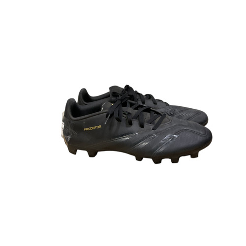 Vist Large View of Product Image Which is Used Adidas Soccer Cleats Black Senior 10.5
