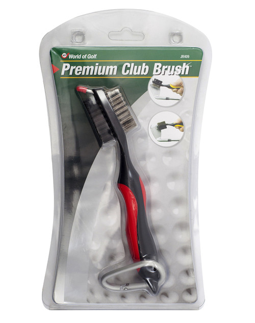 Vist Large View of Product Image Which is New WORLD OF GOLF PREMIUM GOLF CLUB BRUSH