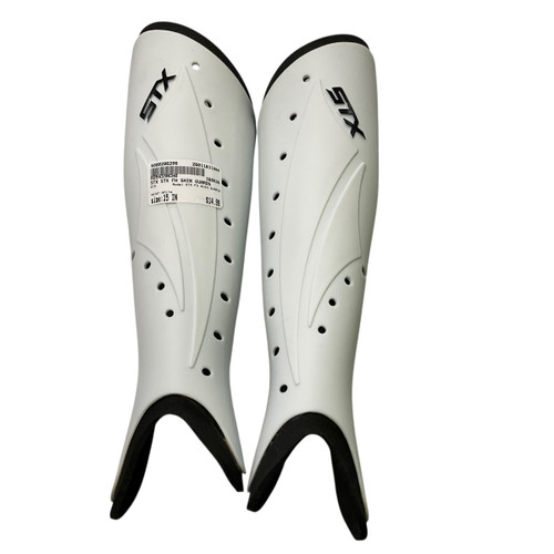 Vist Large View of Product Image Which is Used STX STX FH SHIN GUARDS FH Shin Guards White 15"