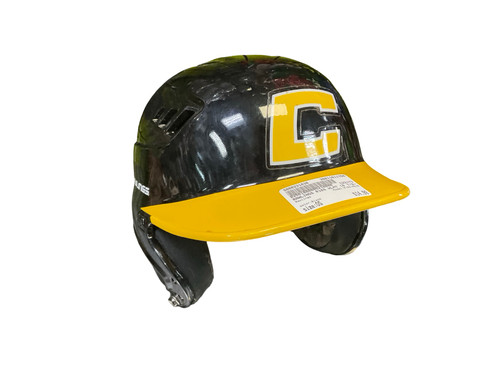 Vist Large View of Product Image Which is Used Rawlings R16S-REVB Batting Helmet No Mask Black One Size