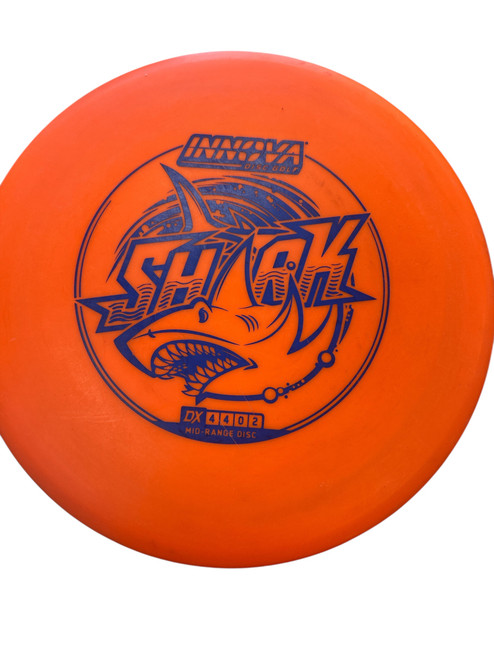 Vist Large View of Product Image Which is Used Innova SHARK Disc Golf Mid Range Orange 178g