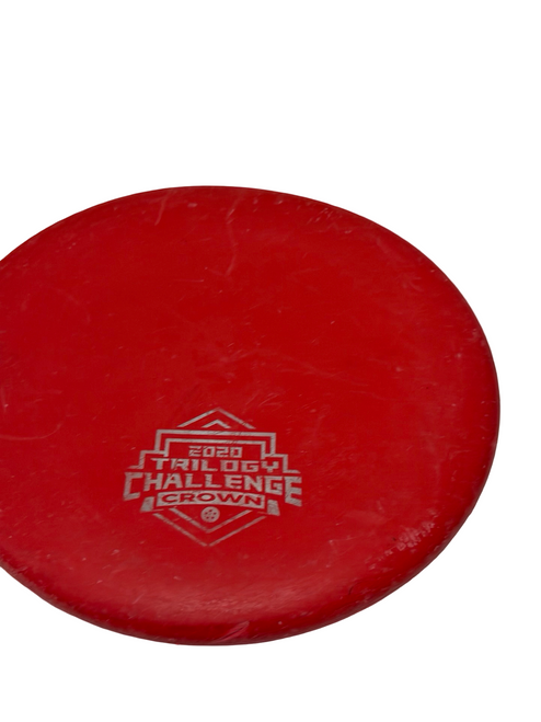 Vist Large View of Product Image Which is Used Westside TRILOGY CHALLENGE CROWN Disc Golf Putter Red 172g
