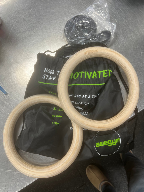 Vist Large View of Product Image Which is Used Exercise Rings