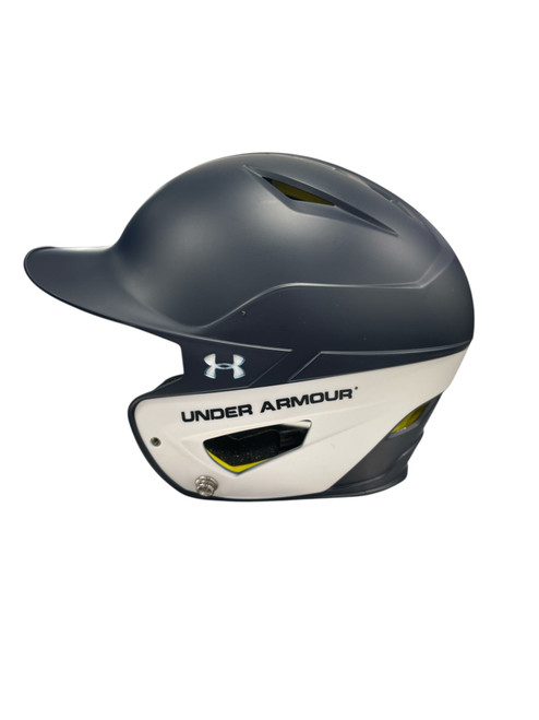Vist Large View of Product Image Which is Used Under Armour UABH2 110 5 7/8 - 6 3/4 Batting Helmet No Mask Black One Size