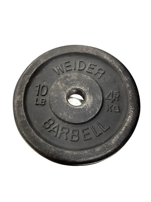 Vist Large View of Product Image Which is Used Weider Standard Plate (Each) 10 lb