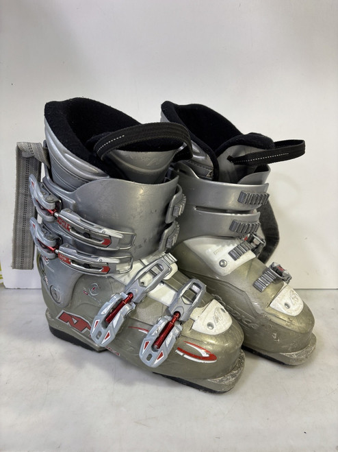 Vist Large View of Product Image Which is Used Nordica OLYMPIA Boys DH Ski Boot Grey 245 MP - M06.5 - W07.5