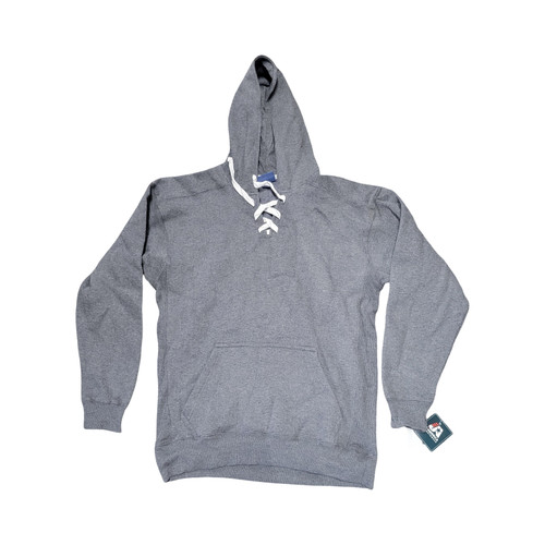 Vist Large View of Product Image Which is Used GRAY HOODIE Hockey Tops Senior Grey MD