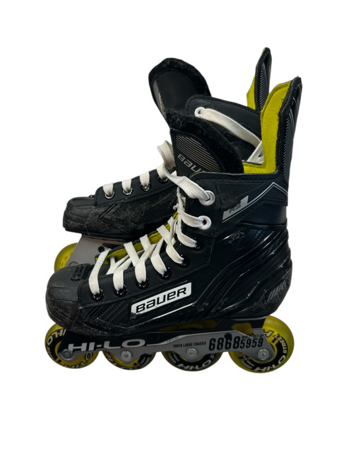 Vist Large View of Product Image Which is Used Bauer Roller Hockey Skates Black Junior 03
