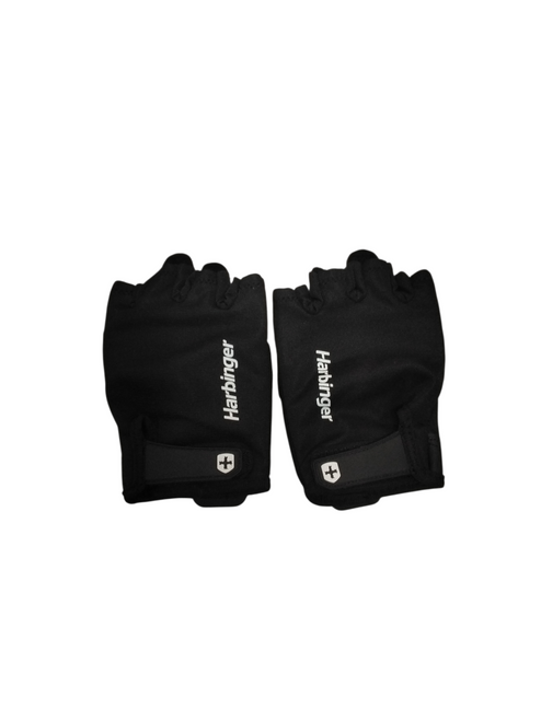 Vist Large View of Product Image Which is Used Harbinger Exercise Gloves Black SM