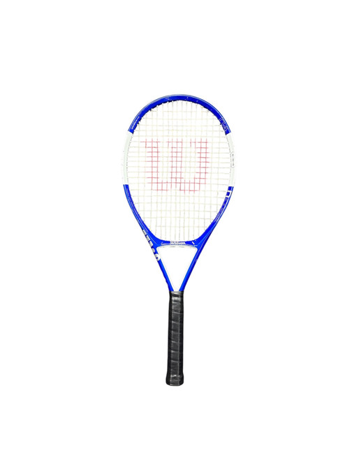 Vist Large View of Product Image Which is Used Wilson NCODE N4 Adult Tennis Racquet Royal Blue 4 3/8"