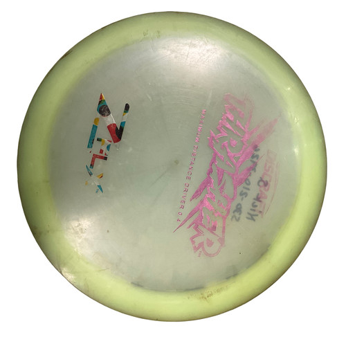 Vist Large View of Product Image Which is Used Discraft THRASHER Disc Golf Driver White