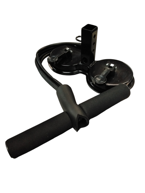 Vist Large View of Product Image Which is Used Suction Cup Sit-up Bar