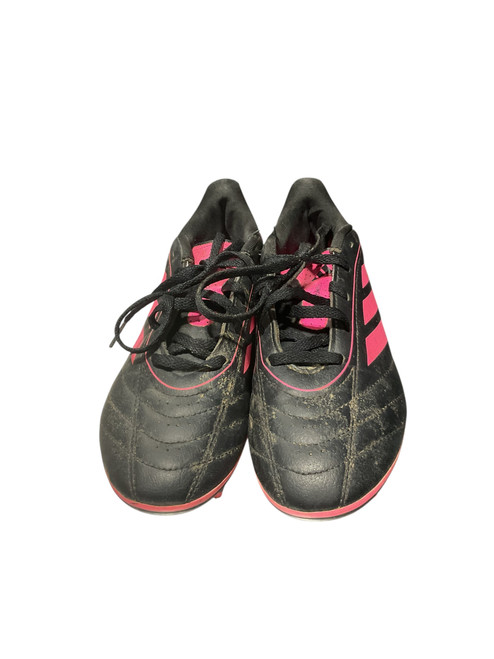 Vist Large View of Product Image Which is Used Adidas Soccer Cleats Black Junior 03.5